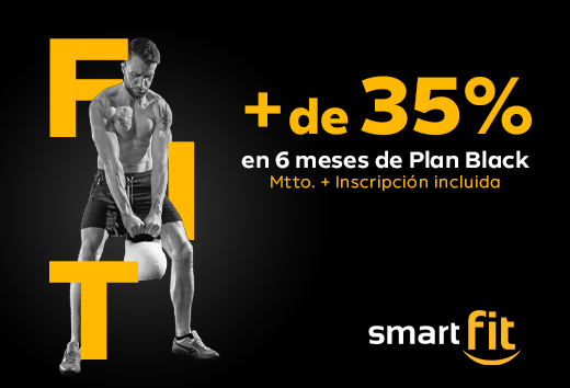 Cuponerapp - Más De 35% En Plan Black De 6 Meses En Smart Fit