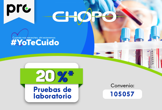 Cuponerapp - 20% de descuento en pruebas de laboratorio en Laboratorio  Médico del Chopo