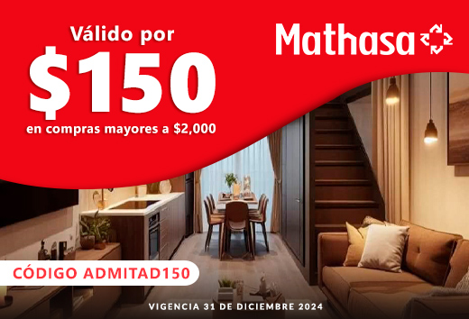 $150 de regalo en Mathasa