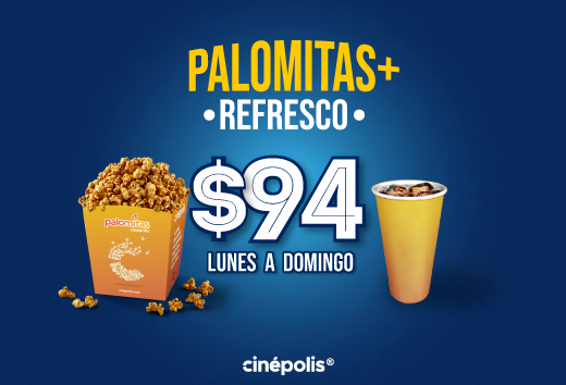 Combo Palomitas por $94