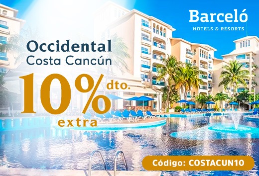 10% OFF extra Occidental Costa CancÃºn