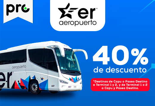 Aeropuerto ER con 40% dto.