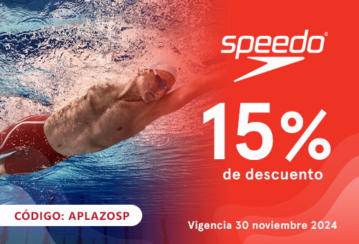 Speedo con 15% de descuento