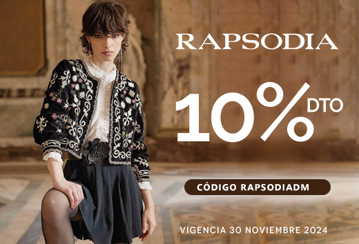 Rapsodia con 10% de descuento