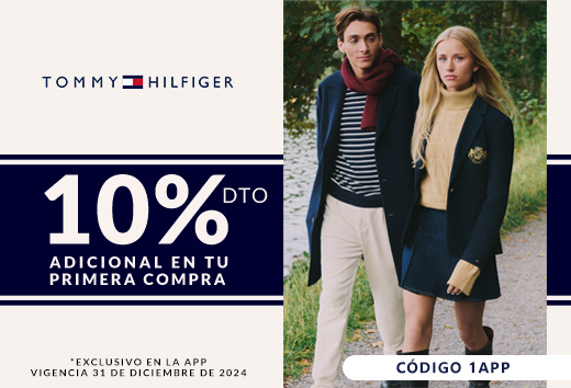 10% OFF adicional en Tommy Hilfiger