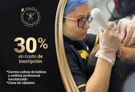 30% de descuento en costo de inscripciÃ³n