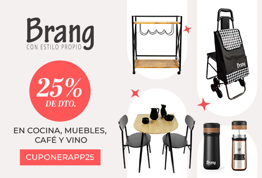 25% dto. en Brang