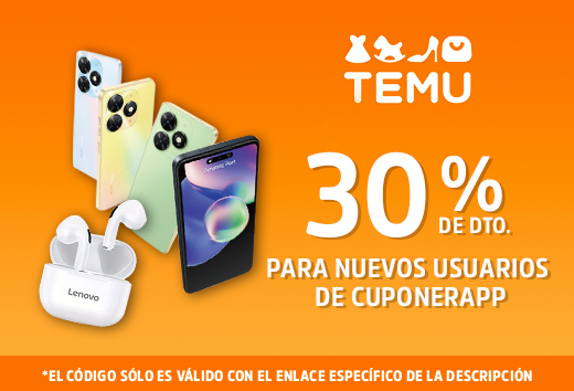 30% de dto. en TEMU