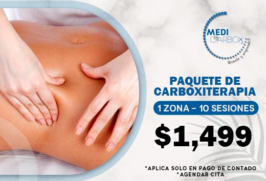 Paquete de Carboxiterapia en una zona por $1,499