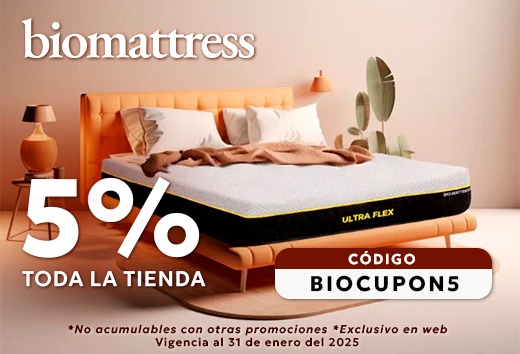 5% de descuento en toda la tienda