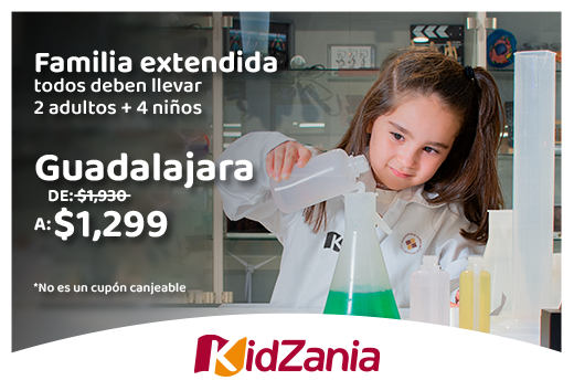 Familia extendida a $1,299 Guadalajara