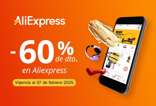 60% de descuento en Aliexpress