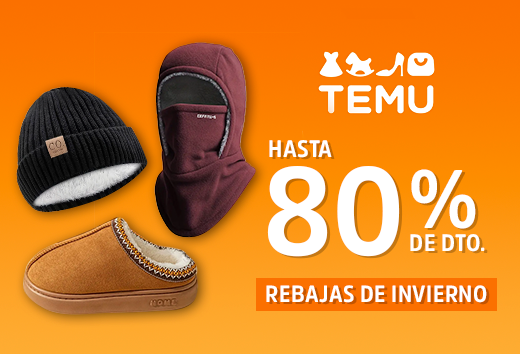 Hasta 80% de dto.  en rebajas de invierno