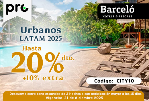 Hasta 20% dto + 10% de dto extra en URBANOS LATAM