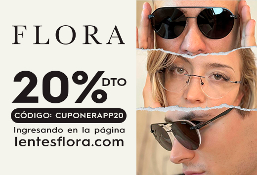 -20% OFF en lentes