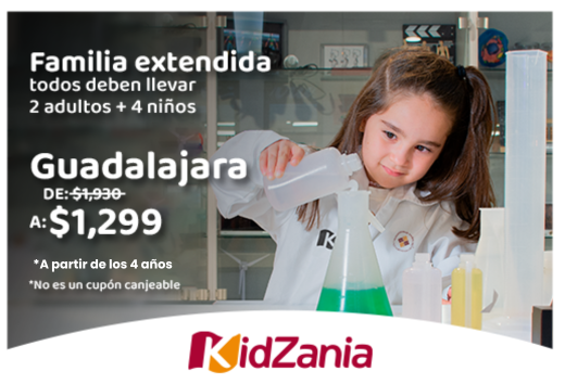 Familia extendida a $1,299 Guadalajara