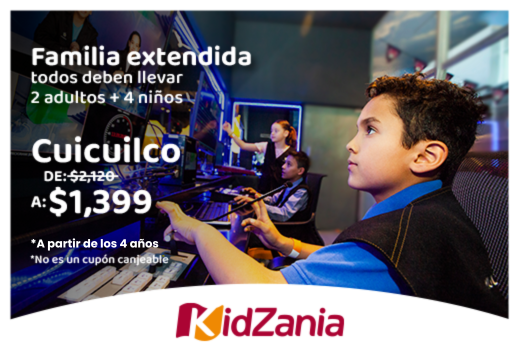 Familia extendida a $1,399 Cuicuilco