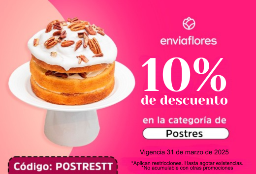 10% de descuento en la categorÃ­a de Postres